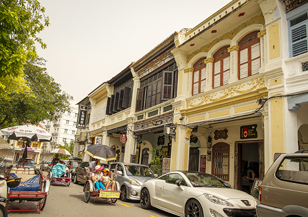 Heritage area Penang